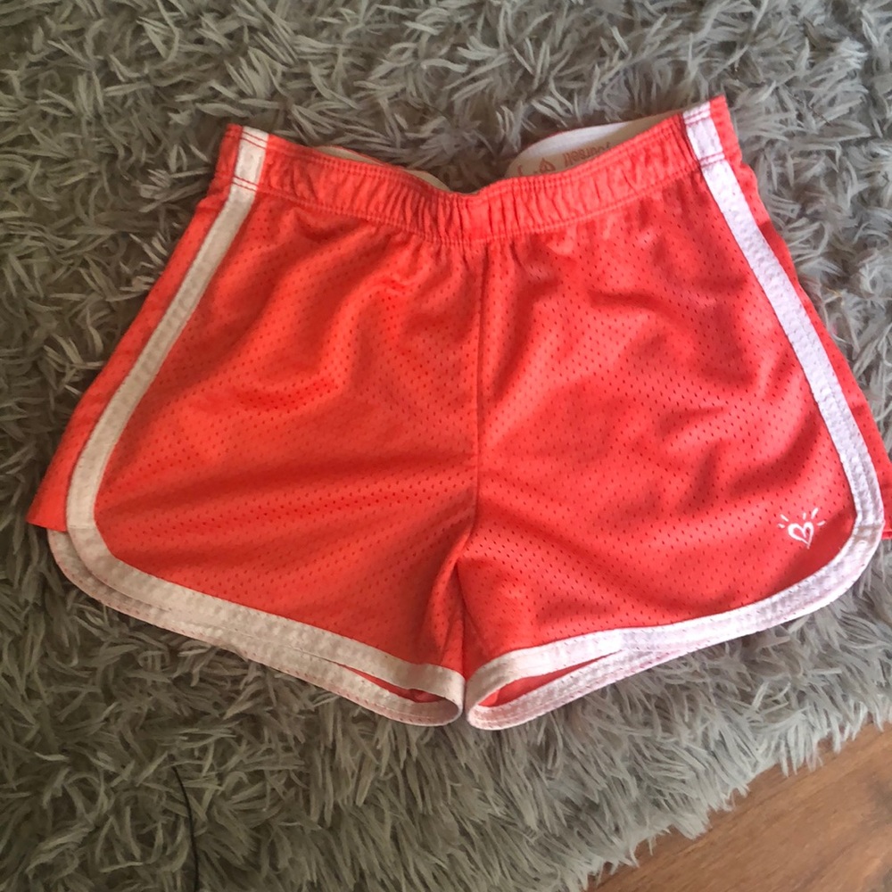 Pink justice shorts